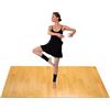 ODOXIA Pista da Ballo Marley Portatile | Grande 183 x 122 cm | Tappeto per Danza Classica, Tip Tap, Irish Dance e altro | Pavimento Arrotolabile | Spessore 5 mm PVC | Per Casa e Studio