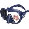 SEAC Pura - Maschera Subacquea Antiappannamento Monolente Frameless in Silicone | Maschera per Immersioni e Snorkeling Antifog Low Volume con Fibbia 3D