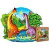 ACTIVE PUZZLES - Puzzle di Draghi e Dinosauri |Bambini e Adulti |Rompicapo in Legno, Tagliati al Laser, Sostenibile ed Ecologico, Finitura Premium (Brachiosaurus)