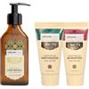 ARGANICARE| Gamma della ricina| Siero protettivo 100ml+Shampoo 50 ml+Maschera 50ml| Con olio di ricino biologico | Cura dei capelli | Alimentazione | Rinforzare | Idratazione | Tutti i tipi di capelli