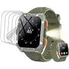 CUFEREDU 6pcs TPU Film per Blackview Smartwatch, W80 Pro 1.91
