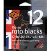 Rotosound R12-60 Roto Black Muta per Chitarra Elettrica