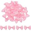 QUARKZMAN 30Pz Fiocchetti Rosa Shocking 3.8x2.5cm Fiocchi Nastro Raso per Creazioni Regalo Fiocco Piccoli per Decorazioni all'Ingrosso Mini Fiocchetti Natalizi