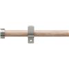 ESON CASA Asta per Tende Estensibile 76-350cm, Nuova Asta Aggiornata Diametro 19mm con Finiture per Aste in Legno per Tende con Occhielli, Aste Decorative per Finestre per Camera da Letto, Soggiorno