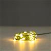 Ideen mit Herz Mini catena luminosa a LED | bianco caldo | interno ed esterno | con timer (verde scuro)