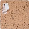 Bi-Office Eco Lavagna in sughero senza cornice, sughero double-face e sughero con EVA nero, Quadrato 45 x 45 cm