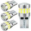 AGLINT T10 LED Lampadine CANBUS W5W 194 501 168 12V 24V Estremamente Luminosa 30SMD per Auto Posizione Luci Interne Lampade Mappa Cortesia Cupola Segnal Targa Luce 6500K Bianco 4Pcs