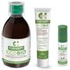 Generico EcoBio Curasept Kit Igiene Orale | Collutorio 300 ml + Dentifricio 75 ml + Spray Orale 20 ml | Protezione Gengive e Alito Fresco | Estratti Vegetali Bio | Senza Fluoro e Coloranti