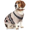 LiebeDD Maglione Cane e Gatto, Bohé Maglioncini Cani, Termica Maglia, Maglioncino Cane Taglia Piccola e Media per Barboncino Toy, Chihuahua, Bulldog Francese, Bassotto (Beige, L)