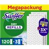Swiffer Panni Cattura Polvere 216 Panni Microfibra Dry Cattura Polvere e Sporco