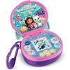 VTech - Gabby e La Casa Magica, Console Magi'Pocket, Mini Console di Gioco Portatile con Schermo Animato, 10 Quadranti, 4 Giochi, Regalo Bambino da 3 Anni a 7 Anni - Contenuto in Italiano