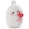 NICI Molang Morbido Peluche con Lecca-Lecca, per Coccole e Giochi, per Bambini e Adulti, Fantastica Idea Regalo, 48 cm, Bianco - 62787
