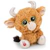 NICI Glubschis, Shug 63027 - Morbido bovino delle Highlands di peluche, per coccole e giochi, per bambini e adulti, fantastica idea regalo, 15 cm, marrone