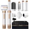 UKLISS Airstyler & Asciugacapelli 7 in 1, Pro Hairstyler con Arricciacapelli Automatico, Thermal Brush, Spazzola Lisciante Capelli, Hair Dryer, Spazzola ad Aria Calda, Regali Set per Donne Styling
