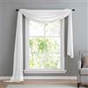 Gardinenbox - Capriccio per Tenda in Voile Trasparente, MOD.560 Bianco