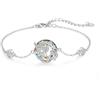 ABIGY Phoenix - Bracciale da donna in argento sterling 925 con cristalli, ideale come regalo di Natale, festa della mamma, compleanno, per fidanzate femminili, sorelle, nonna