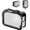 SMALLRIG Action 6 Cage for DJI Osmo Action 6 with Expansion Interfaces, Cold Shoe, 1/4-20 Threaded Hole, Quick Release, Aluminum Action Camera Cage for DJI Action 6-5888