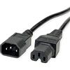 VALUE Cavo di rete IEC320/C14 con presa C15, nero, 3 m