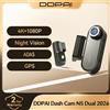 DDPAI N5 Dash Cam Dual 4K HDR Anteriore e Posteriore con AI NightVision, WiFi 6, GPS, ADAS, Controllo Vocale, Modalità Parcheggio 24H, DVR Auto con 32G eMMC