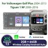 Barlckxs Per VW Volkswagen Golf Plus 2004-2013 Tiguan 1 NF 2006-2016 Autoradio Android Car Multimedia 2 Din Radio GPS 9 "Wireless Carplay