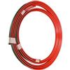 4R Quattroerre.it Profilo Adesivo Rosso per Dam Paraurti Anteriore e Posteriore Compatibile con Alfa Romeo Giulietta, Modanatura Racing Flessibile, 1,15 m + 2,00 m, Spessore 11 mm