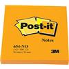 POST-IT Notas adhesivas 100h Naranja neon 76x76mm FT510061946