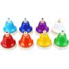 SEAFRONT Set di Campanelli Colorati a 8 Note Campane Musicali per Bambini Bambini Adulti Insegnamento Musicale