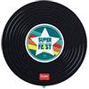 Legami Super Fast 40032940 Caricabatterie Wireless per Smartphone, Multicolore (Vinyl)