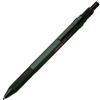 rOtring Penna multifunzione Rotring 600 3 in 1 nero bianco argento verde blu