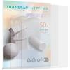 mirito Carta trasparente 110 g/m², DIN A4, 50 fogli da stampare di alta qualità, per bricolage, carta per pergamena, carta per architetti, per biglietti di auguri, targhette, lanterne, decorazioni
