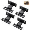 Nevoluxer Elemento Pannello e Telaio Giunto da Infilare Giunzione ad Aggancio per Rivestimenti in Legno e Diaframma per il Fissaggio di Pannelli a Sottostrutture Fino a 20kg Plastica 4 Pcs