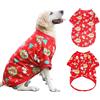 AFYHH Maglione natalizio per cani, taglia M, L, caldo, invernale, per animali domestici, per cani, cuccioli, cappotto natalizio (XL (busto: 80 cm, schiena: 60 cm)