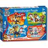 Ravensburger - Puzzles Paw Patrol Pack 4 | Puzzle 3 Años O Más | Puzzles 3 Años O Más De 72 Piezas | Rompecabezas Niños De 70 X 50 Cm | Ravensburger Puzzle