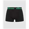 ellesse Hali Boxer Shorts, Nero, 5XL Uomo