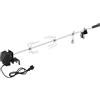 Tepro 8591 accessori per grill set di spiedini per grill universali per funzionamento a rete in acciaio inossidabile, argento/nero, 10x95x12 cm