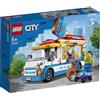 LEGO City Ice Cream Wagon 60253 Blocchi Giocattolo Present Truck Vehicle Colla