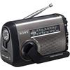 Sony Radio portatile Sony ICF-B99 FM/AM/ricarica a manovella/ricarica solare Argento
