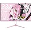 Pixio PX246 Wave Gaming Monitor 23.8 pollici FHD 120Hz IPS rosa pastello PX24...