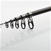 DAM BACKBONE II TELE, Canne da pesca, Canne da spinning, Pesca a tutto tondo, Unisex, Nero, 3m | 50-100g