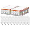 OSRAM LED Base Classic A, a forma di lampadina con base E27, non dimmerabile, sostituisce 60 Watt, opaco, bianco caldo - 2700 Kelvin, confezione da 40 pz.