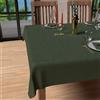 Soleil d'ocre, Tovaglia rettangolare antimacchia 150x250 cm LUXURY verde