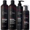DIVINA BLK Kit Addolcente e Volumizzante per capelli mossi, ricci, super ricci e afro Natural&Amazing di DIVINA BLK, 4 prodotti inclusi, trattamento completo