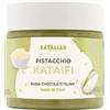 AMZ BETTER EATALIAN by AMZ BETTER Crema di Pistacchio con Kataifi, Deliziosa Crema Spalmabile dal Gusto Unico, Pasta Ideale su Pane, Perfetta con Gelato, Cioccolata e Dubai Chocolate, 200 gr, Made in Italy