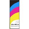 Photoframe4you - Cornice 33x98 cm in alluminio con vetro acrilico - Nero | Per poster, foto, puzzle e certificati, profilo alluminio sottile per pareti foto in verticale o orizzontale, modello Tacoma