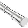 Venwemong Asta per tende telescopica regolabile senza viti 1 pezzo 135-200 cm