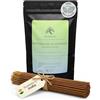 Incensera Set Bastoncini d'Incenso, 100 Pezzi (5 x 20), Profumi Naturali | Fragranze Little Han, Gop, Gan, Shi e Bud, 100% senza chimici, ideale per meditazione, yoga e relax