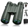 Sogries Binocolo 14 x 45 per adulti ad alta potenza, binocolo HD per bird watching, caccia, con adattatore per telefono in lega di alluminio, treppiede, impermeabile e a prova di nebbia, ampia visuale per