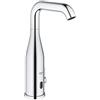 GROHE Essence E Rubinetto Miscelatore elettronico per lavabo, con comando ad infrarossi, limitatore di temperatura regolabile, Cromo 36445000