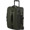 Samsonite Paradiver Light - Borsone con Ruote (55 cm), Small, Bagaglio a Mano, Idrorepellente, Leggero, 48,5L, Verde (Jungle Green)