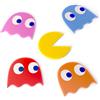 Balvi Set 5 sottobicchieri Pac-Man lavabili gomma cod.26499
